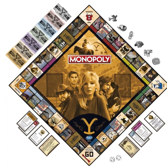 Monopoly YELLOWSTONE EDITION Board Game for Teens & Adults 🐄 Ages 16+🐴 NIB - Picture 10 of 11